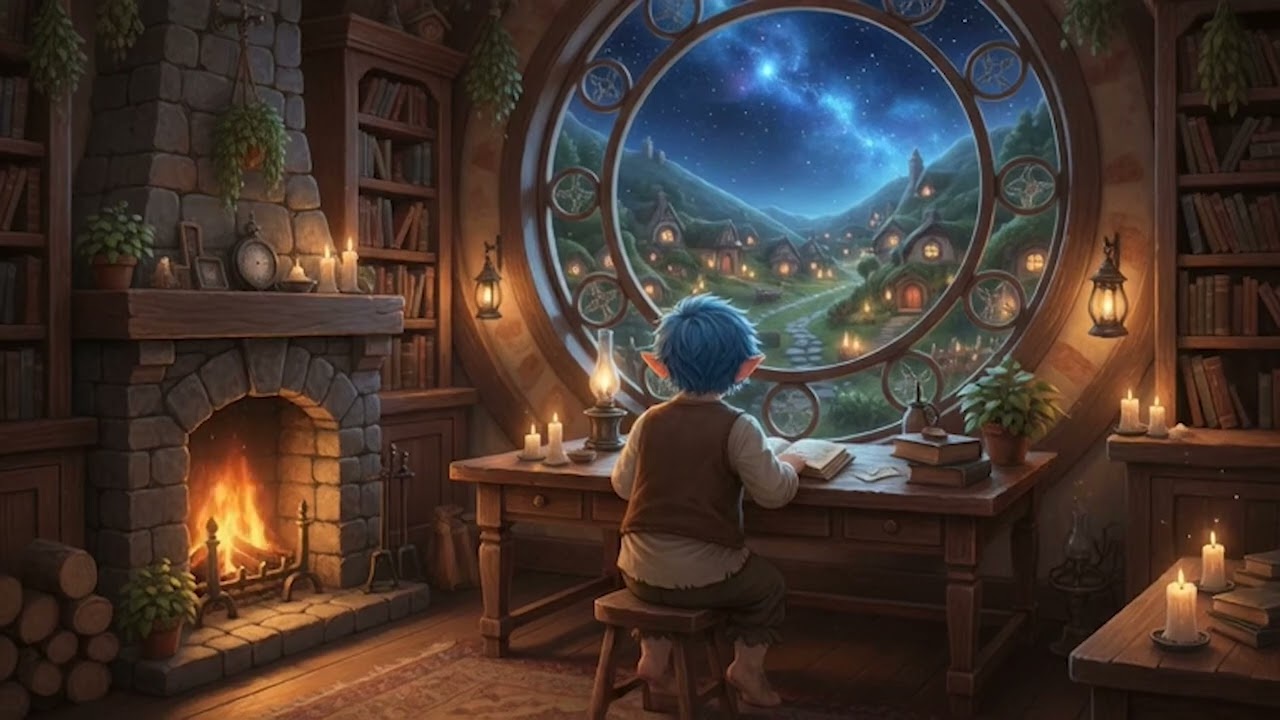 Celtic Medieval Music for Work & Rest | By the Hearth Window