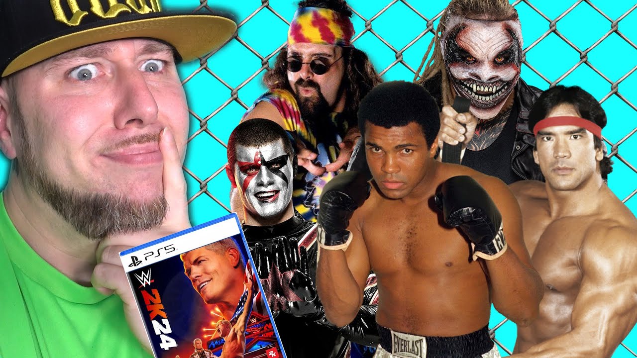 NEW Superstars for WWE 2K24 themed enter the Elimination Match