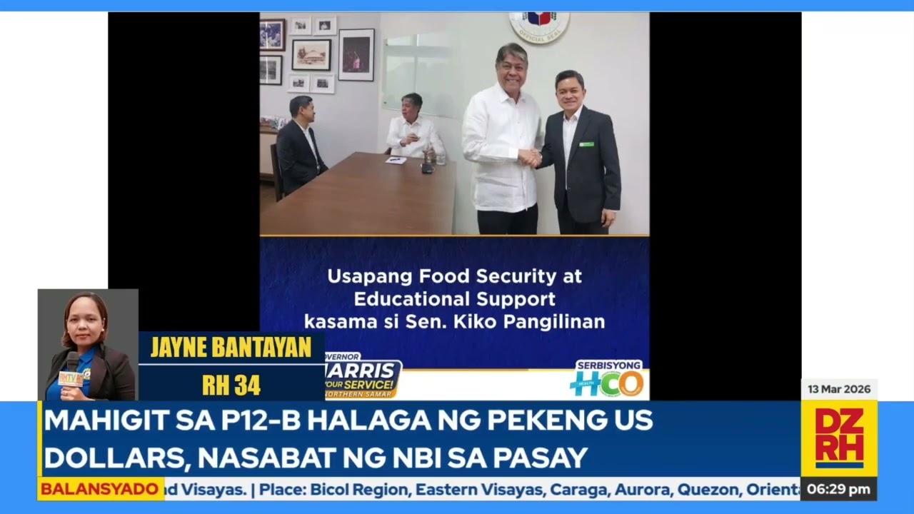 N. Samar Gov. Ongchuan at Sen. Pangilinan, nagkaroon ng pagpupulong sa food security at educational
