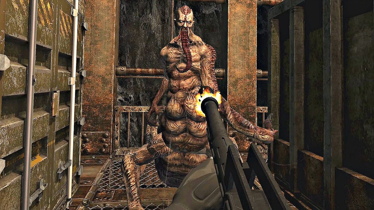 Resident Evil 4 VR - U-3 Boss Fight (4K 60FPS)