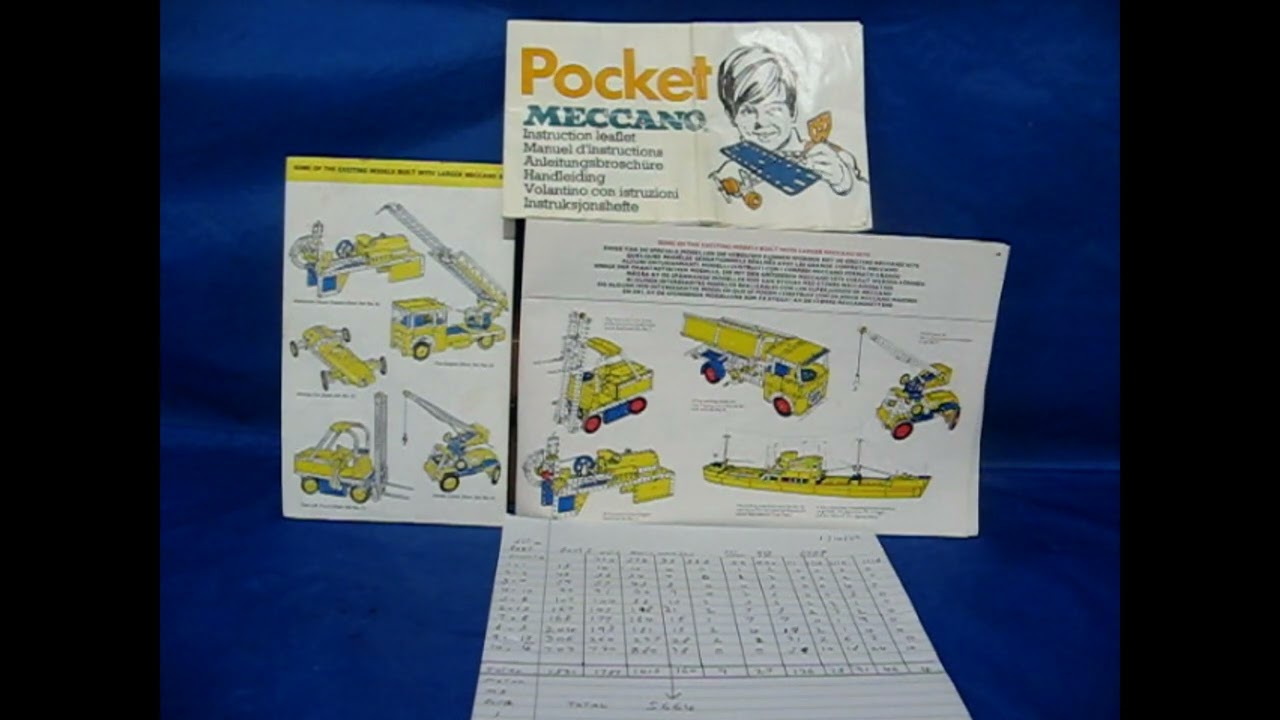 meccano models part 1