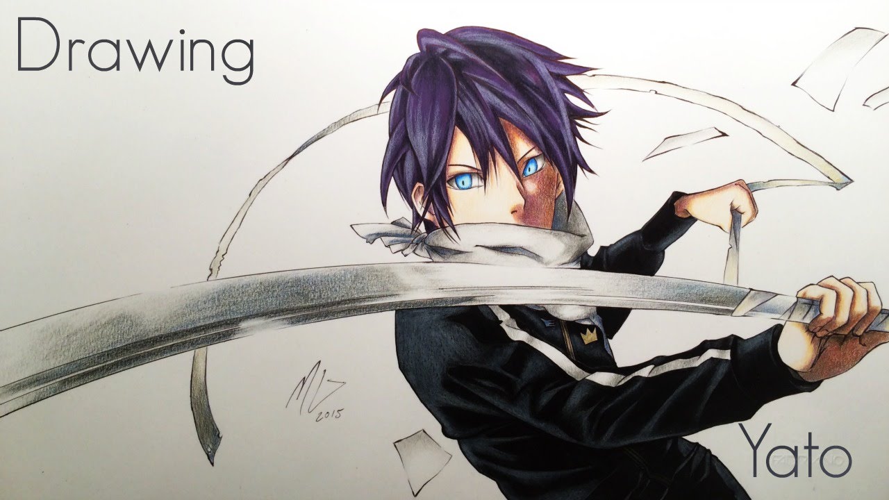 Speed Drawing Yato - Noragami