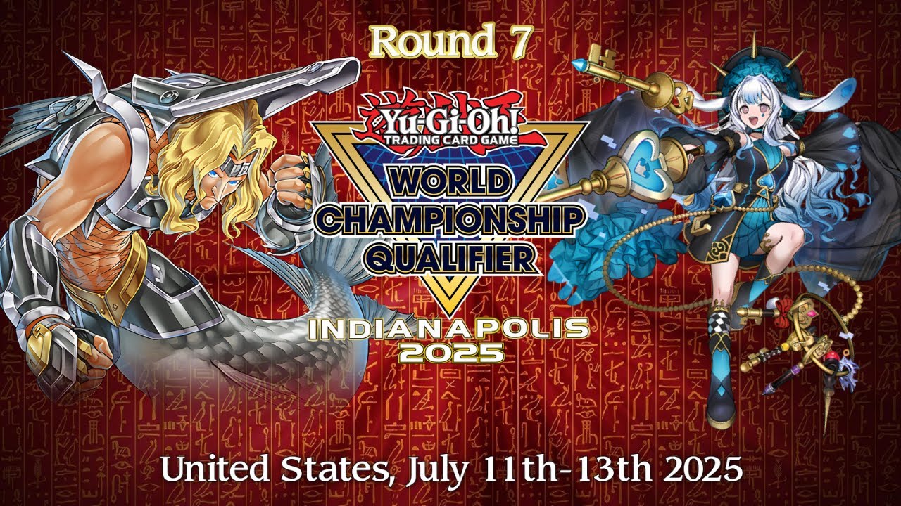 WCQ INDIANAPOLIS │ Mermail Atlantean VS Bystial Maliss │ Round 7 Yu-Gi-Oh! July 2025