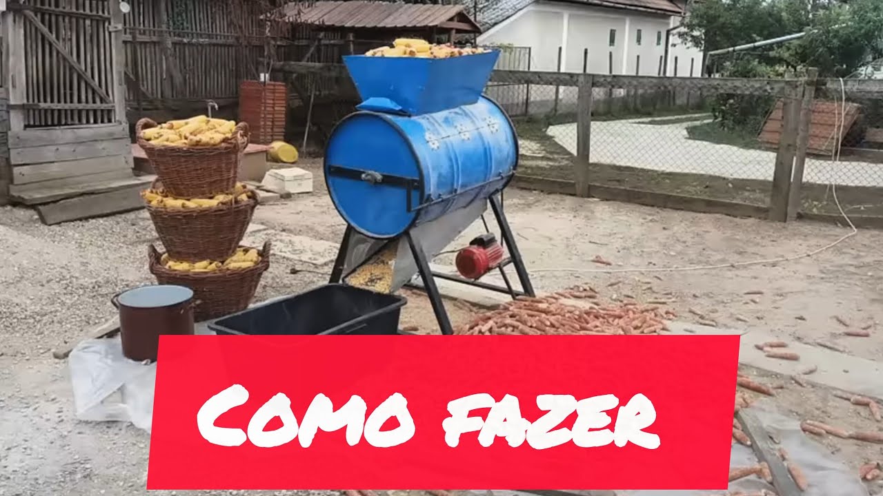 como fazer debulhador de milho parte (1)