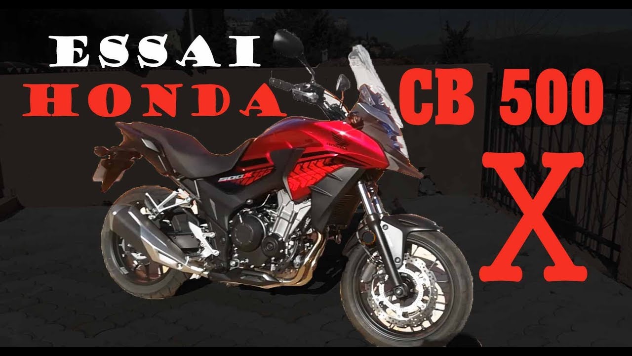 Fabike #Essai Honda CB 500 X / Petit trail sans prétention
