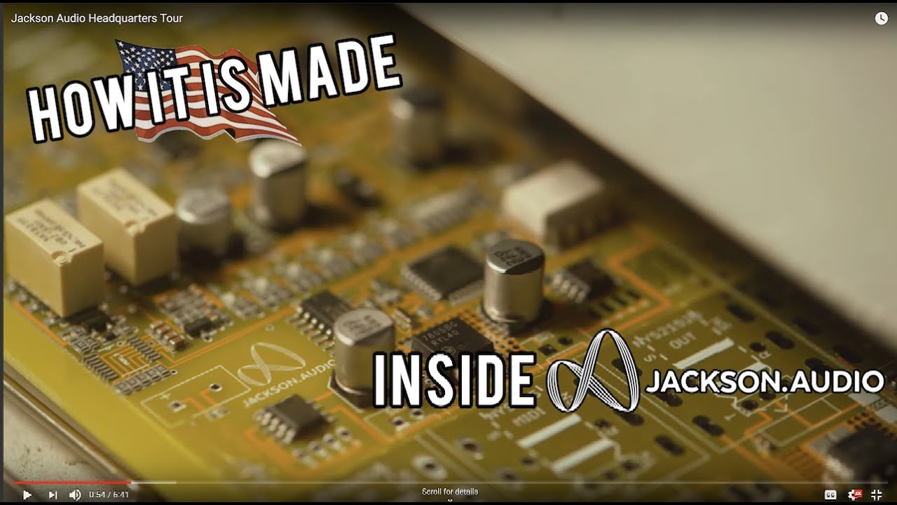 Jackson Audio Headquarters Tour