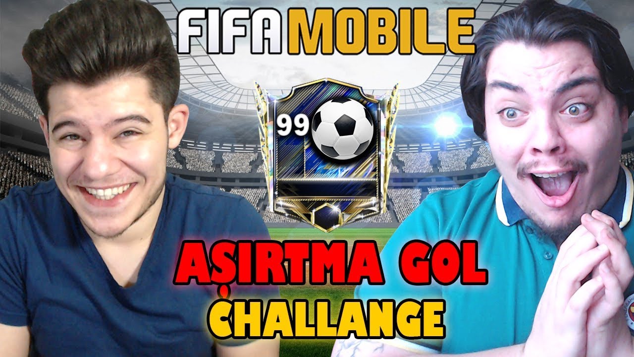 FİFA MOBİLE AŞIRTMA GOL ATMA CHALLENGE !!