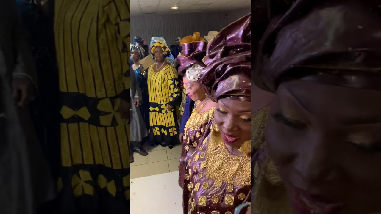 Mariage sénégalais en pleine Paris (France)de Khady badji et de Moustapha.