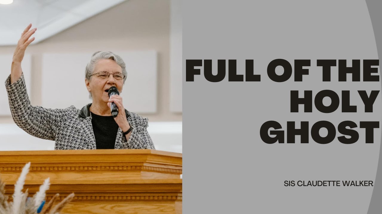 Claudette Walker - Full of the Holy Ghost