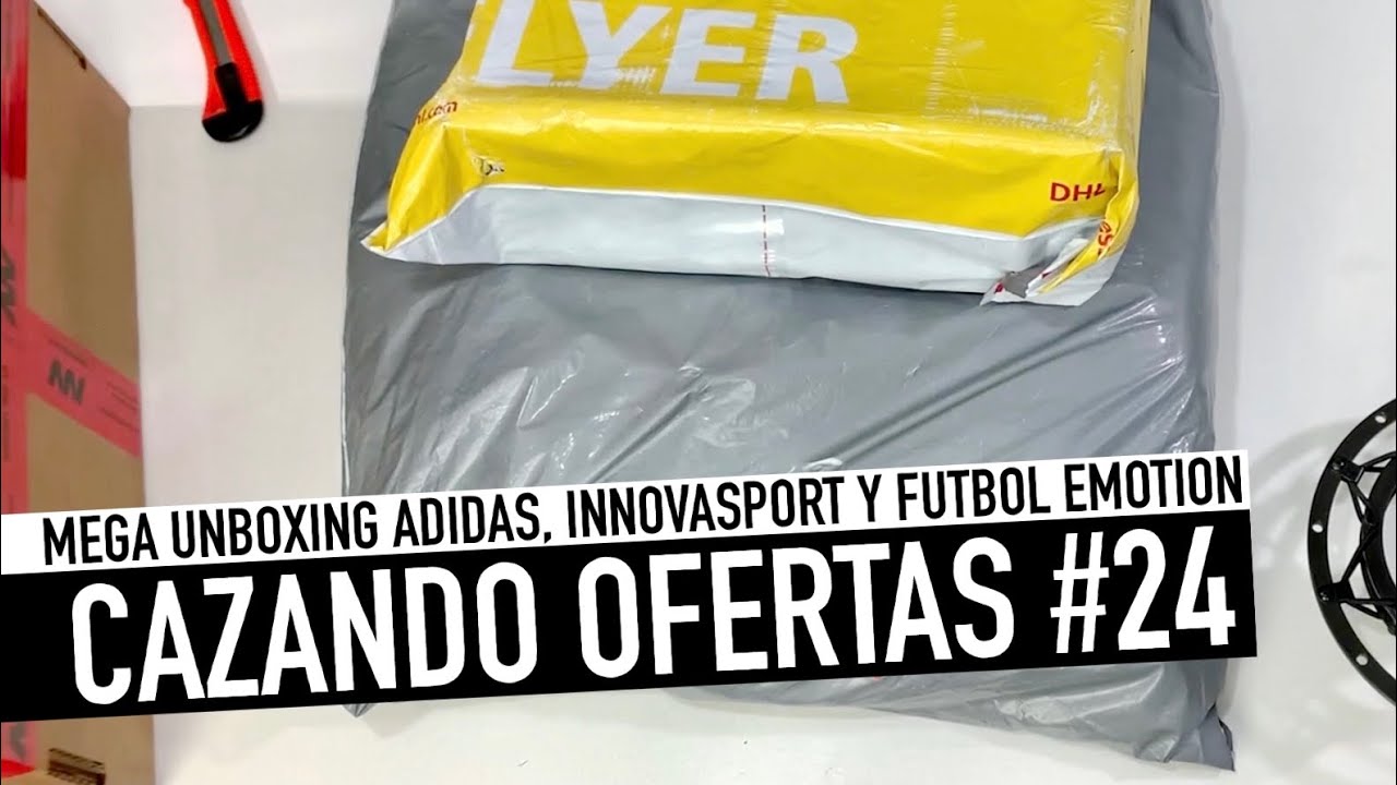 CAZANDO OFERTAS #24 | MEGA UNBOXING FUTBOL EMOTION, INNOVASPORT, ADIDAS...
