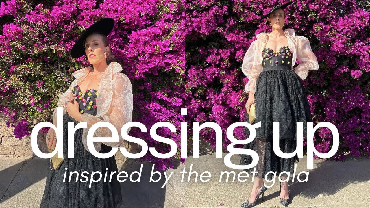 DRESSING UP THE MET GALA INSPIRATION AND JUDGING AT A FASHION SHOW