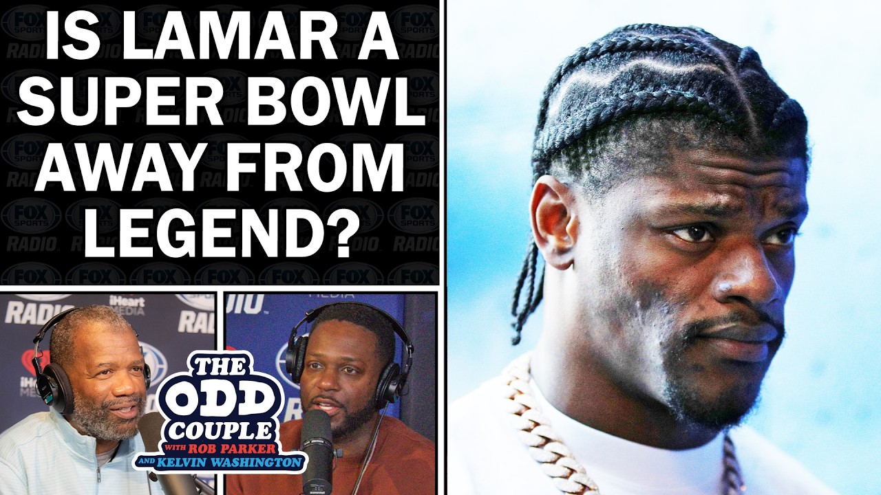 Why Lamar Jackson is a Super Bowl Away From Cementing His Legacy | THE ODD COUPLE