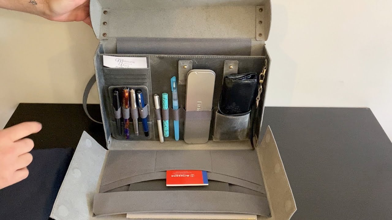 Galen Leather Writer's Medic Bag XLarge