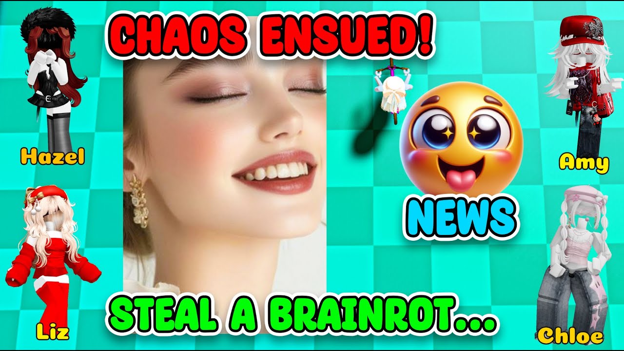 TEXT TO SPEECH Emoji Groupchat Conversations &ldquo;Steal a Brainrot&hellip; Chaos Ensued!&rdquo; Roblox Story