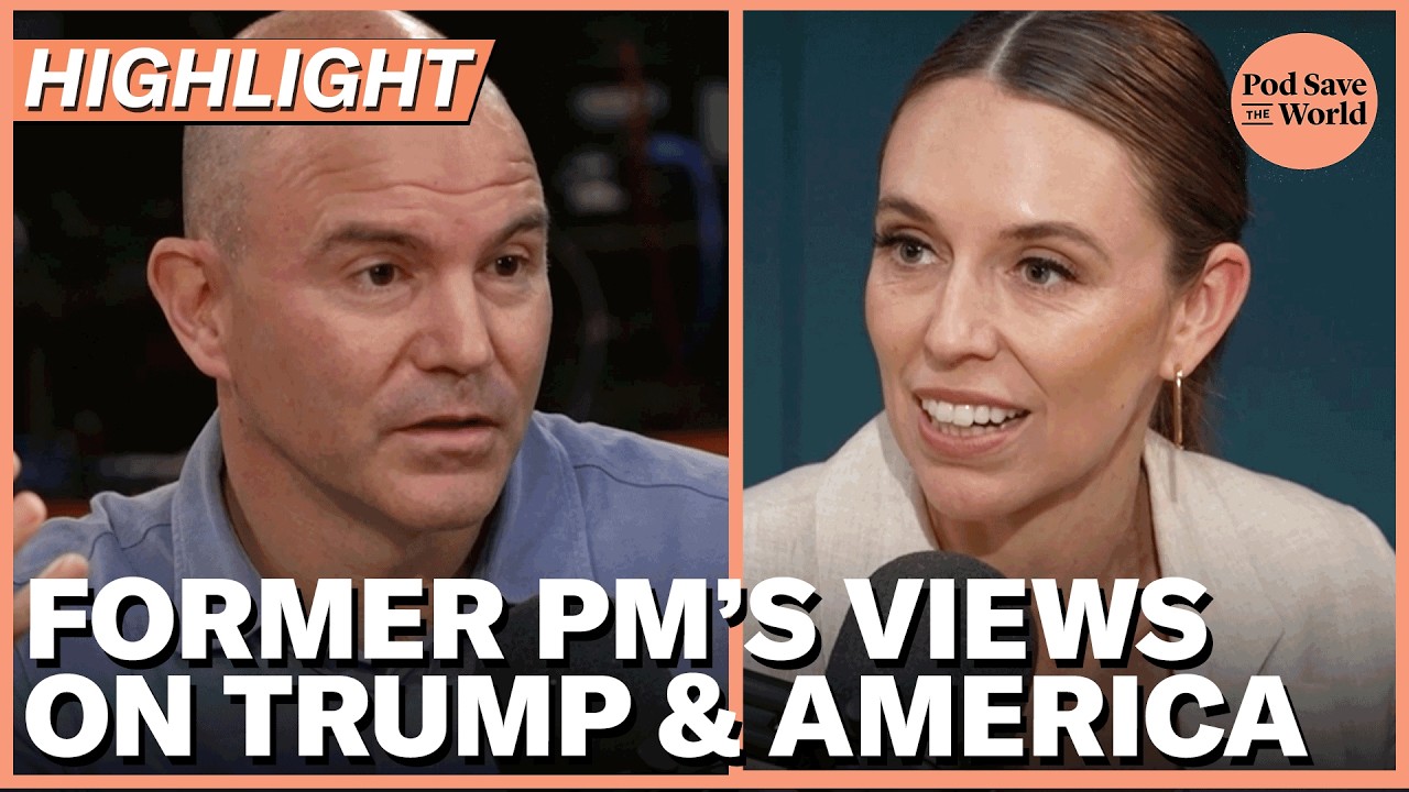 Jacinda Ardern on Trump, The LA Protests, Gaza, & New Zealand Politics