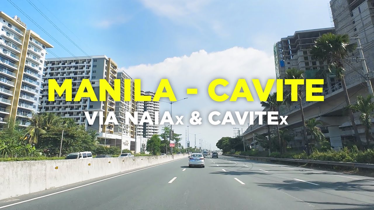 Driving Manila to Cavite City Business District | via NAIAX, CAVITEX | Maple Grove, General Trias
