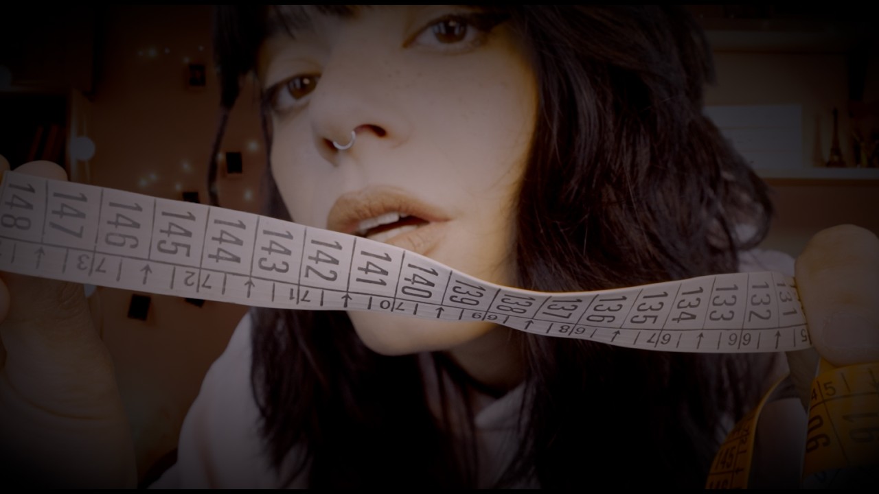 ASMR | Crazy Roommate Measures You While You Pretend To Sleep 👀