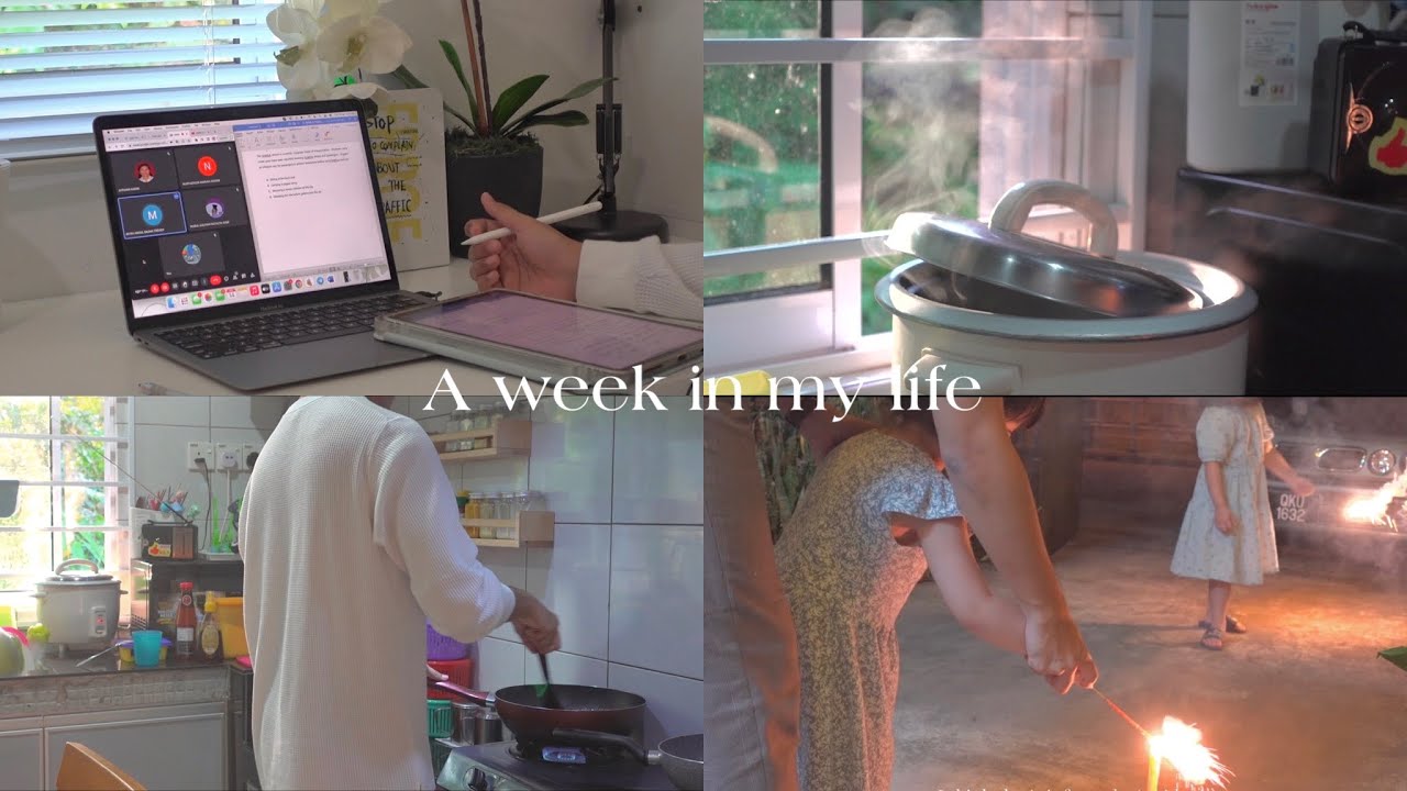 my life series : ep1 || what i eat in a week, uni life , ramadhan vlog , cooking, hair care , etc!