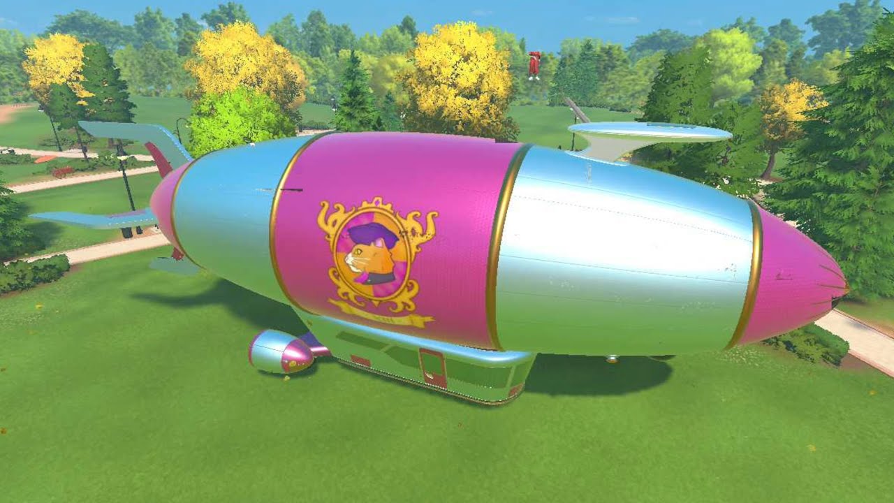Cleaning the Airship - PowerWash Simulator 2