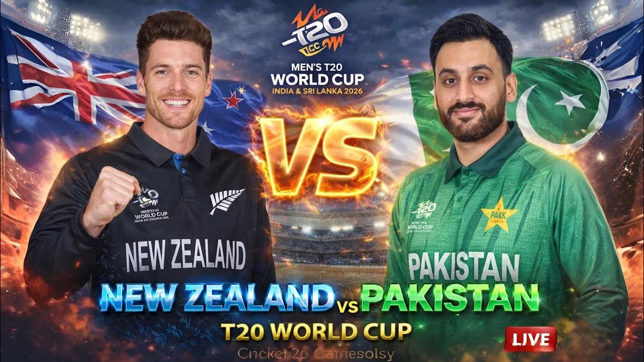 🇳🇿 New Zealand vs Pakistan 🇵🇰 | T20 World Cup 🏆🌍 | Super 8| Cricket 26 Gameplay | தமிழ் 🏏🔥