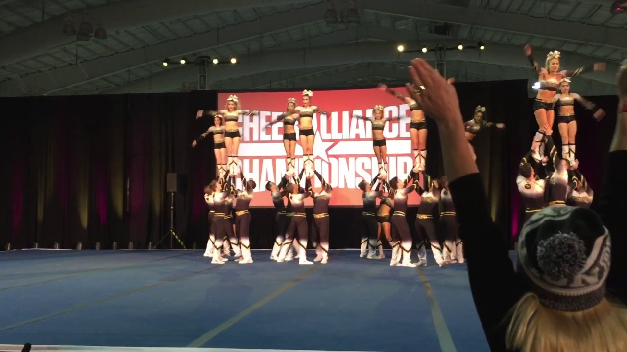 Top Gun Large Coed Cheer Alliance 2016