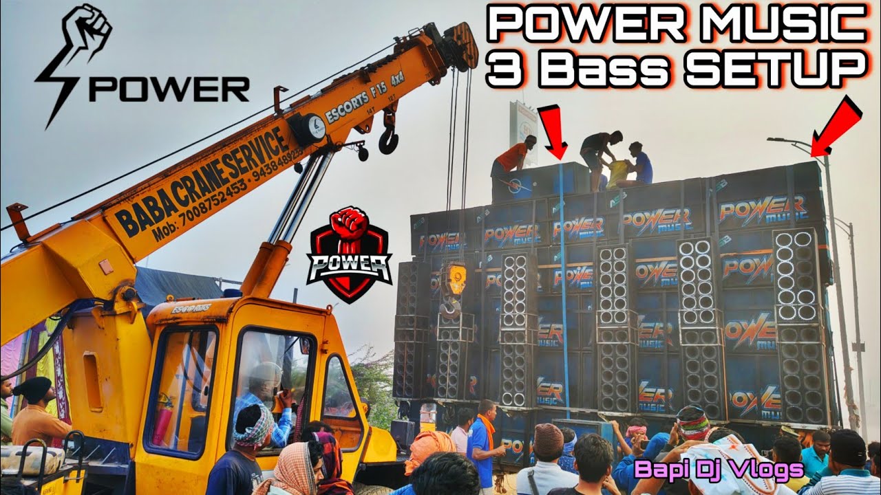 Power Music 3 Bass Loading Odisha Motto Mela Bapi Dj Vlogs 