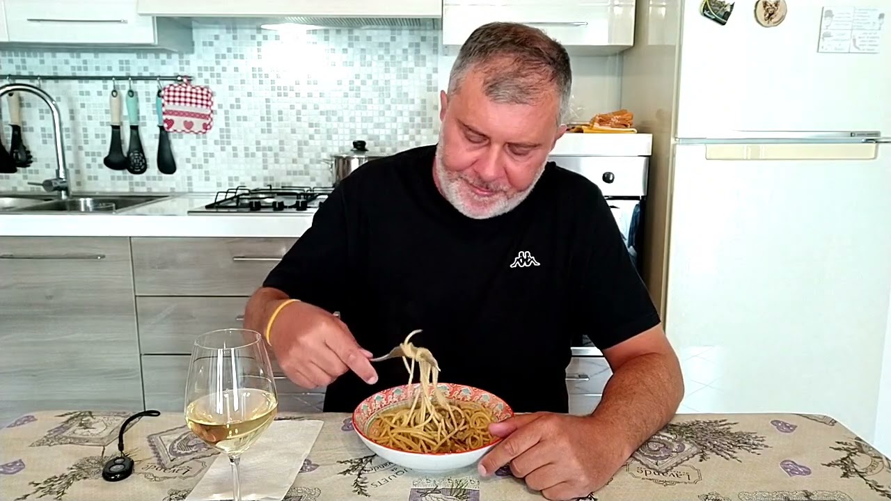 20- Bigoli in salsa alla veneziana.