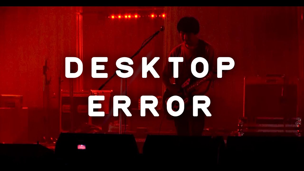 DESKTOP ERROR @CAT EXPO 6