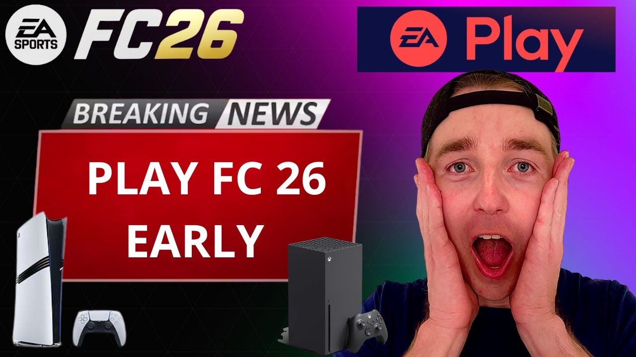 How to Play EA FC 26 Early on ALL Consoles + Web App Pack Opening! (EA Play Access Guide)