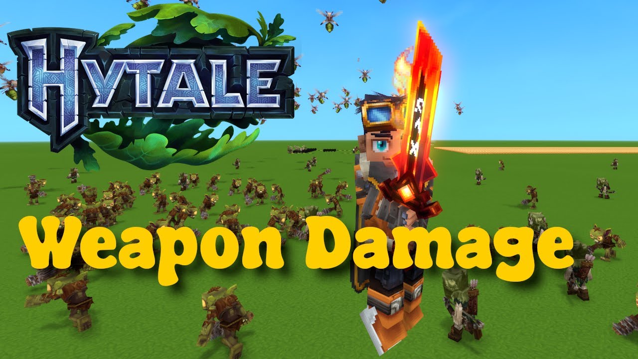 Weapon Damage in Hytale