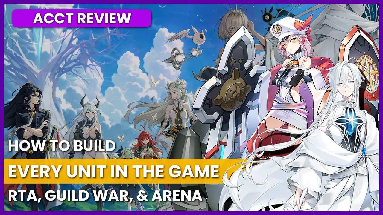 Valky Account Review | How to Build EVERY PVP Unit in #epicseven for RTA, Guild War & Arena