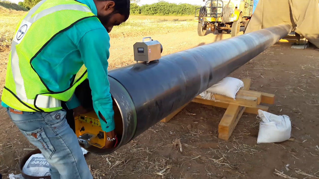 Pipe line xray crawler for 18