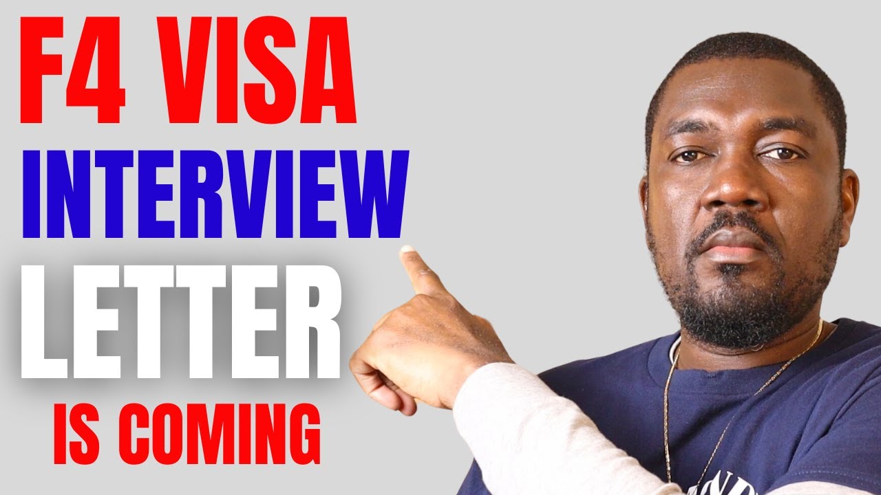 F4 Immigrant Visa Interview Appointment Letter Problems
