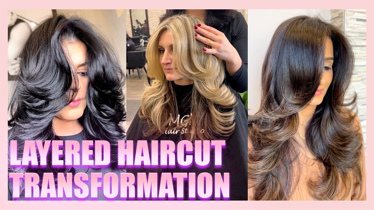 Layered Haircut Transformation 2023 By Hairbyamela
