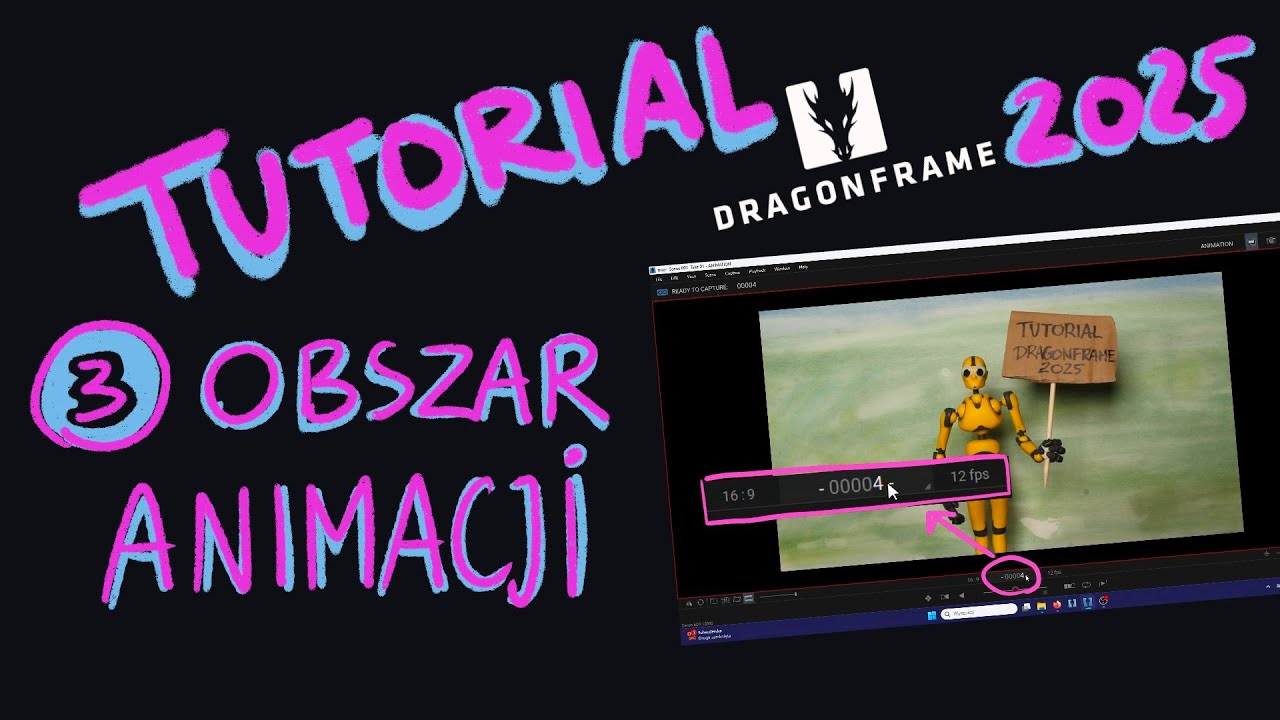 3: Obszar Animacji- Tutorial Dragonframe 2025