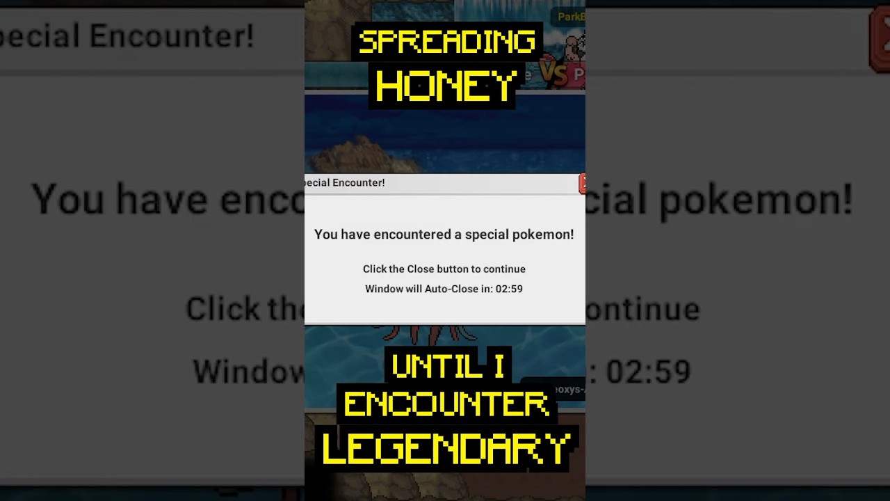MORE SPECIAL ENCOUNTERS!!! SPREADING HONEY EVERY DAY UNTIL I GET KYOGRE! DAY 34 #pokenexus #pokemon