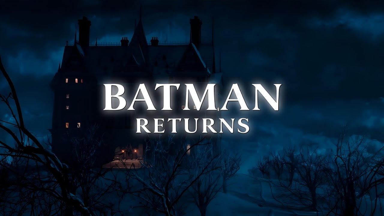 Batman Returns (1992) | Wayne Manor | Ambient Soundscape