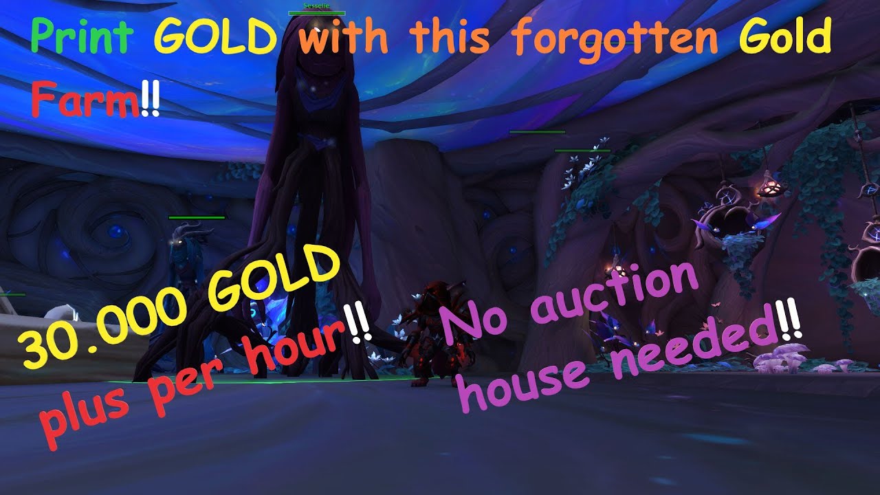 Print GOLD with this Forgotten Gold Farm
