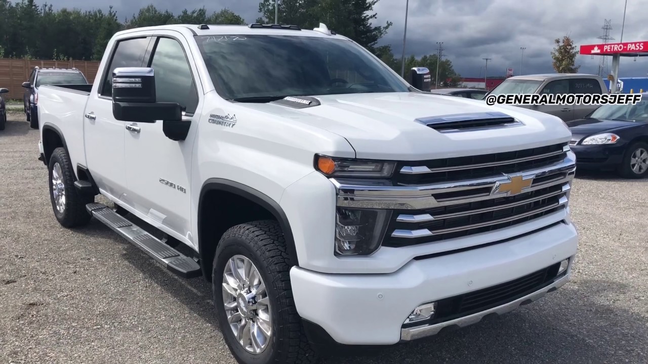ALL NEW, 2020 Chevrolet Silverado 2500HD Duramax High Country