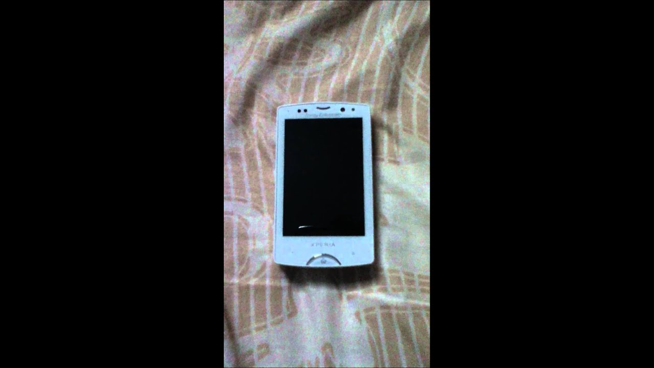 Sony Xperia mini pro restart with it own
