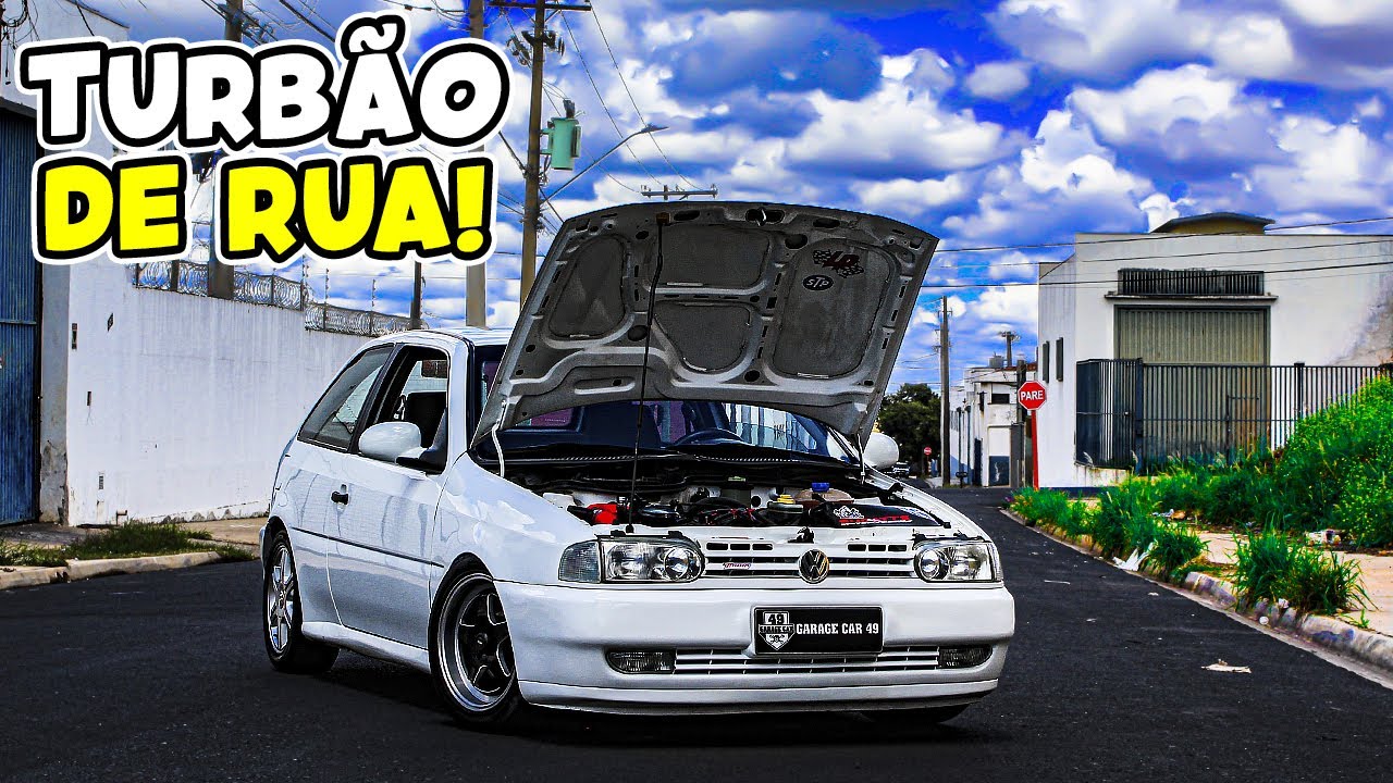 😈TURBÃO NA INJEÇÃO ORIGINAL FUNCIONA?🤔GOL BOLA 1.6 TURBO