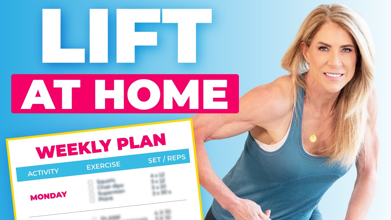 #1 BEST Home Workout Plan for Women's Fat Loss Over 40 💪