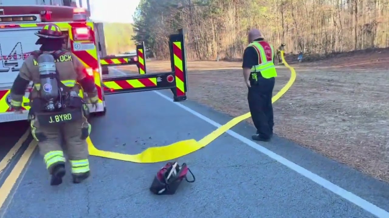 Commercial Vehicle Fire on Interstate 575 (Jan. 6, 2023)