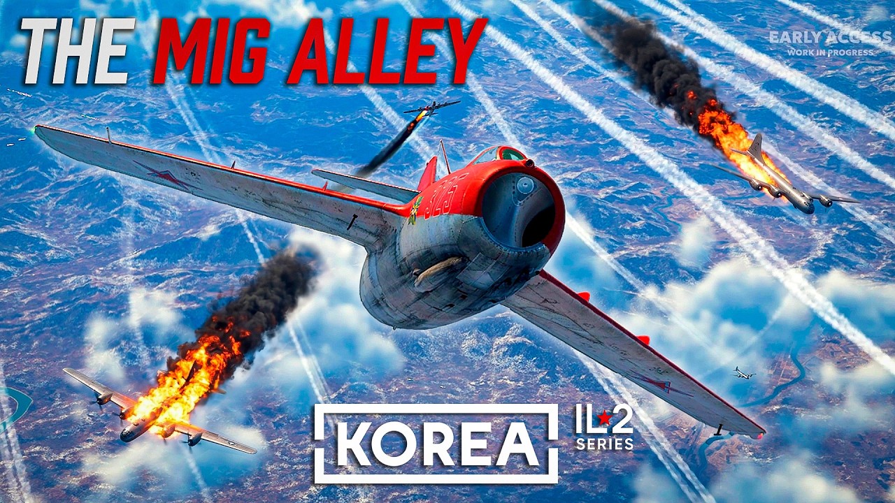 IL-2 KOREA Exclusive Gameplay looks INSANE! | MiG-15 | Black Thursday