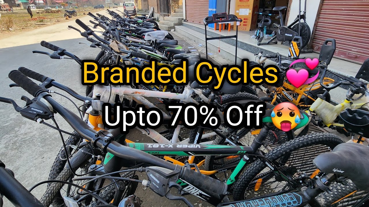 Cycles Arrived At Our Store Upto 70% Discount 💞