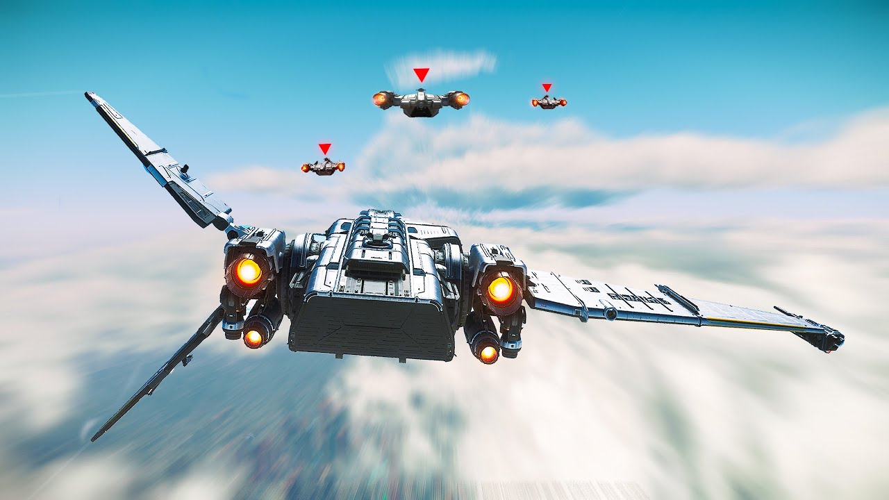 Star Citizen Multi-Ship Gameplay is Awesome!!