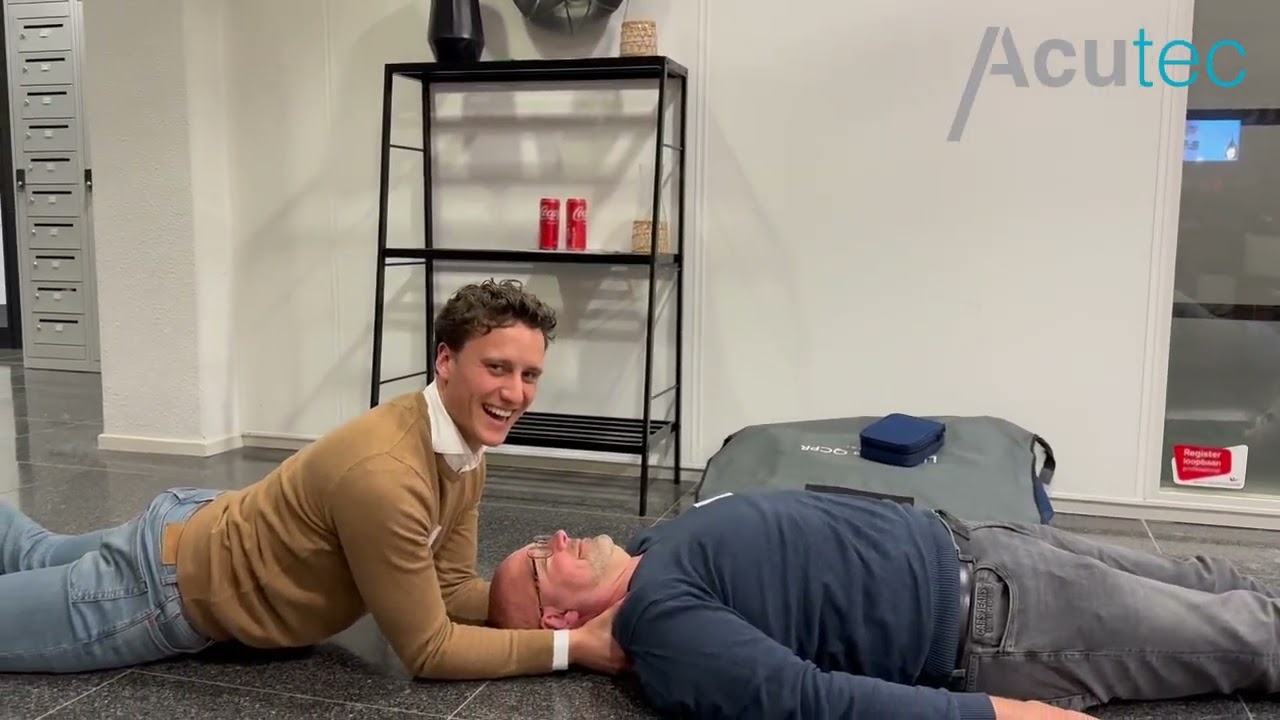 Reanimatie en AED Acutec met medewerkers
