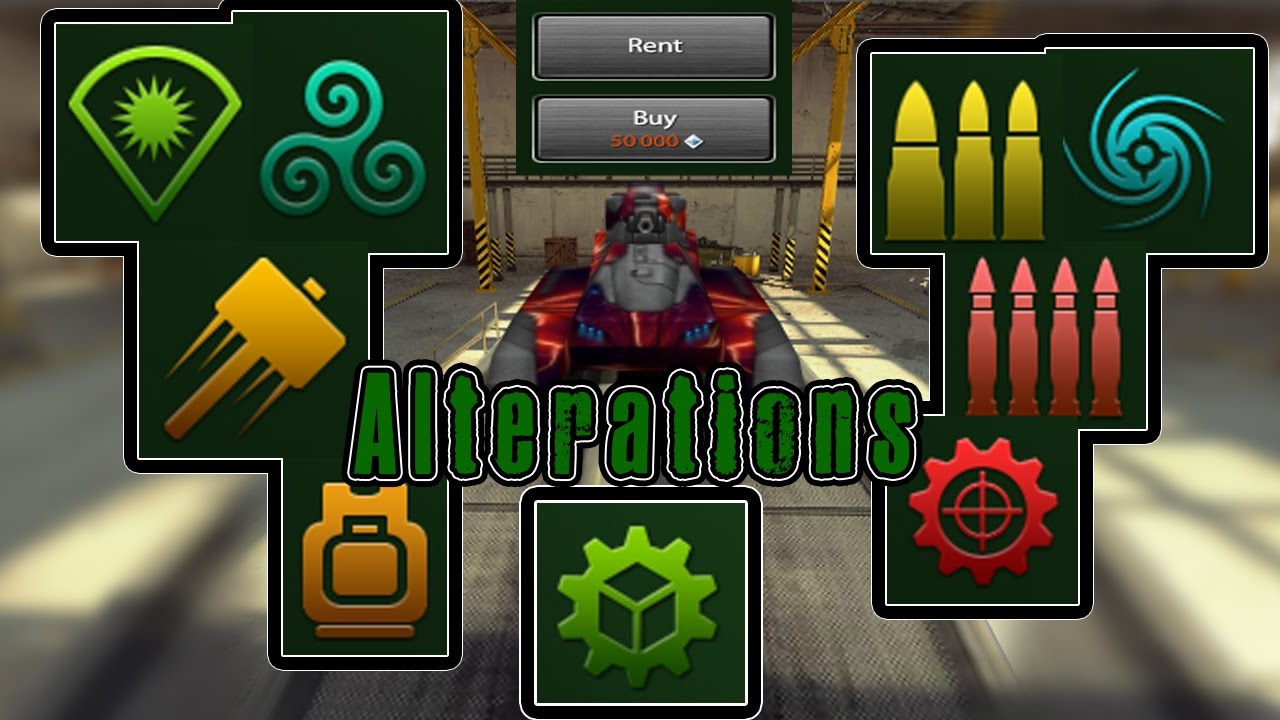 Tanki Online - Alterations | Fully Explained | Video on every Alteration