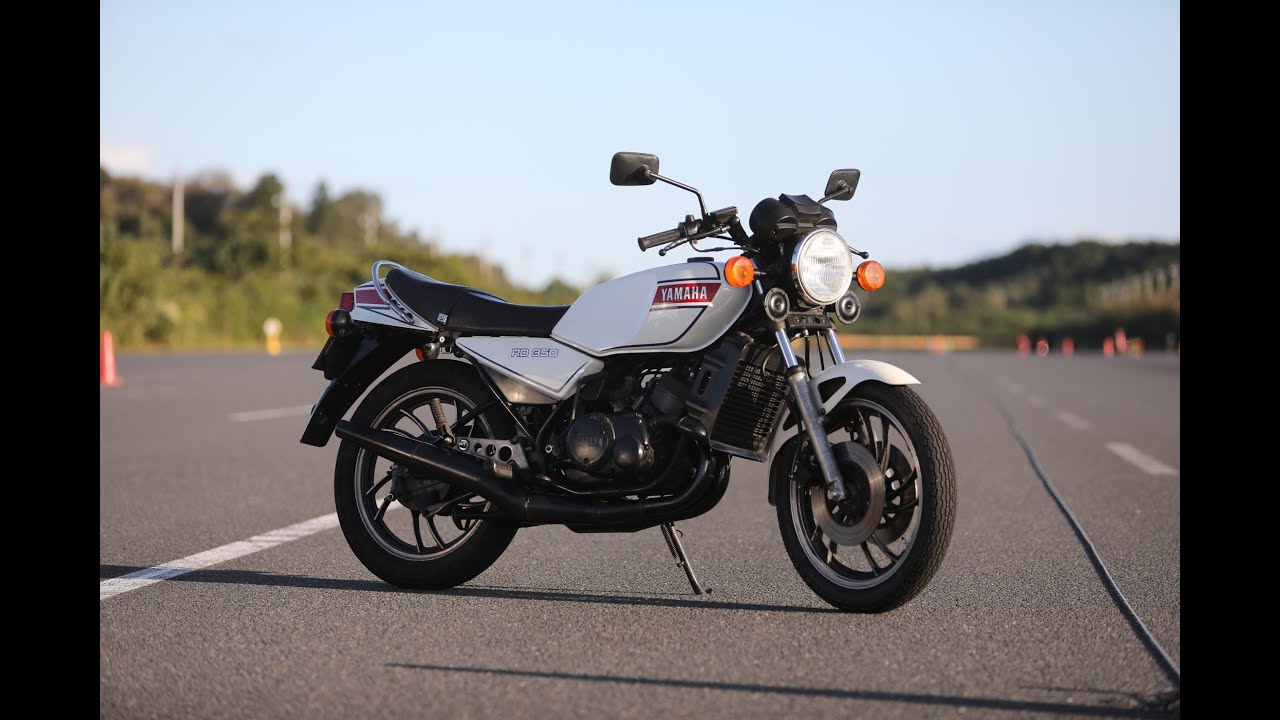 RZ350　全開加速　これが本当のRZ350（RD350LC) 　347cc ノーマルマフラー＆ノーマルキャブ＆エアークリーナーボックス（ダクト無し）
