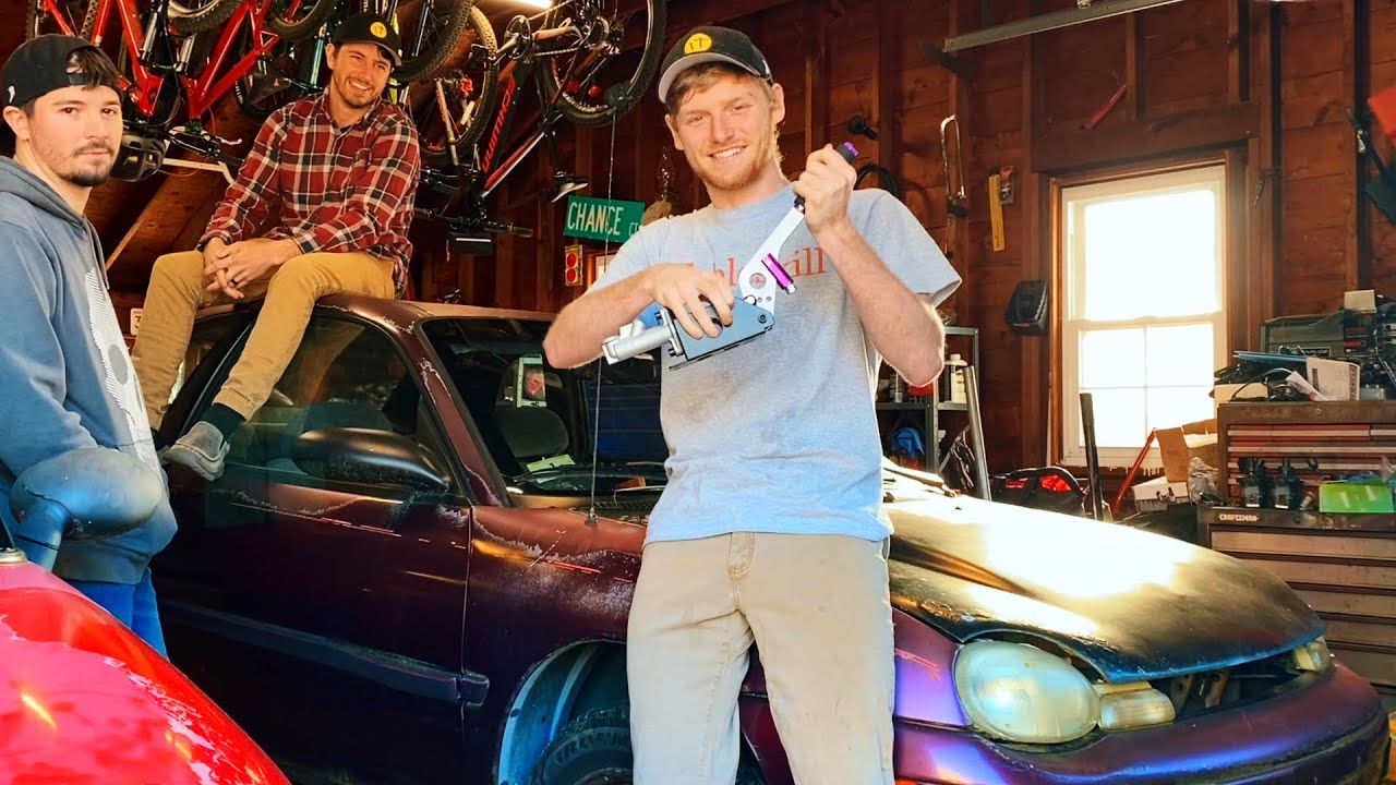 Putting a $28 eBay Hydro E-brake in a Lifted Dodge Neon